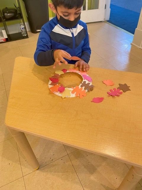 Preschool classroom activity