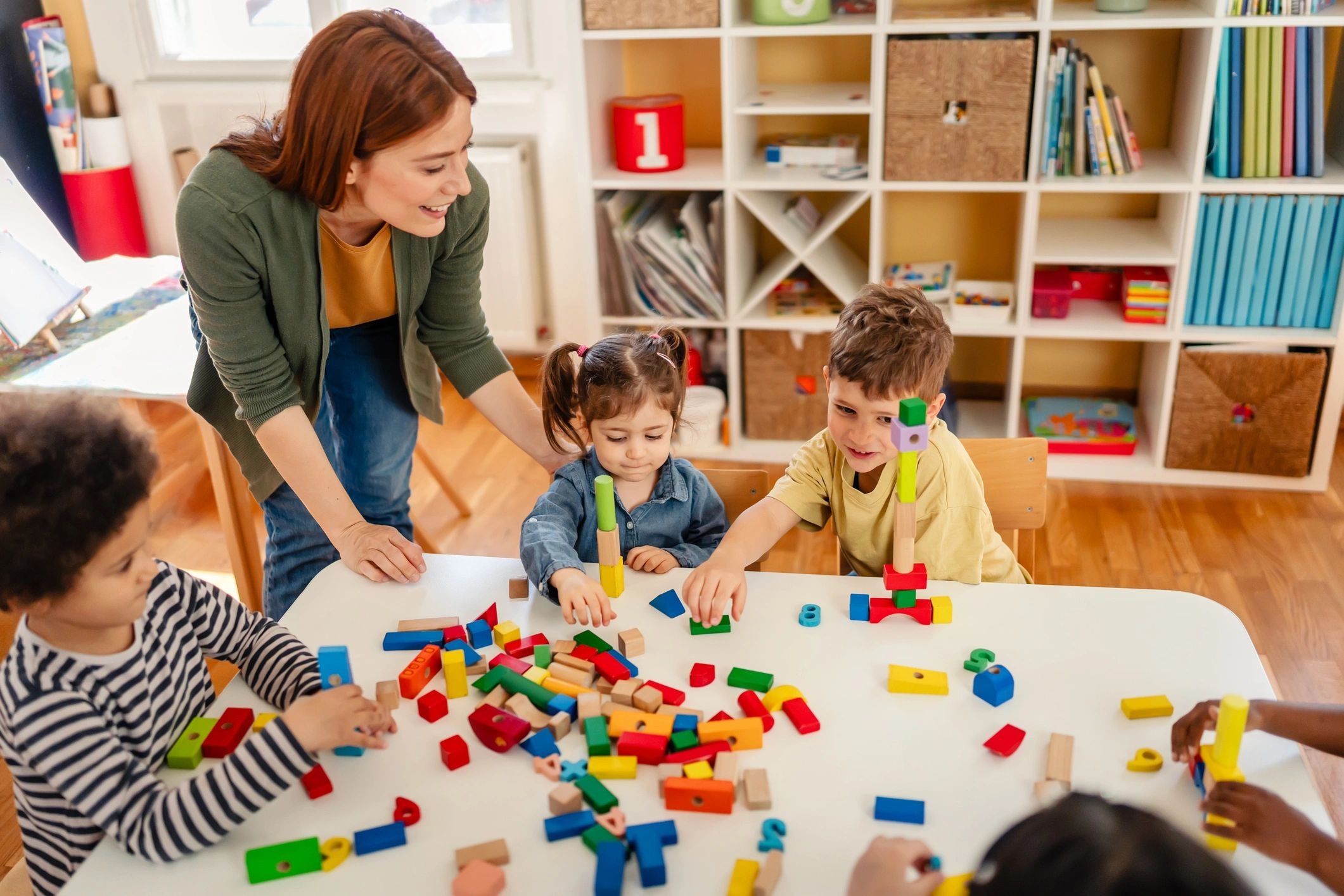 Children exploring science