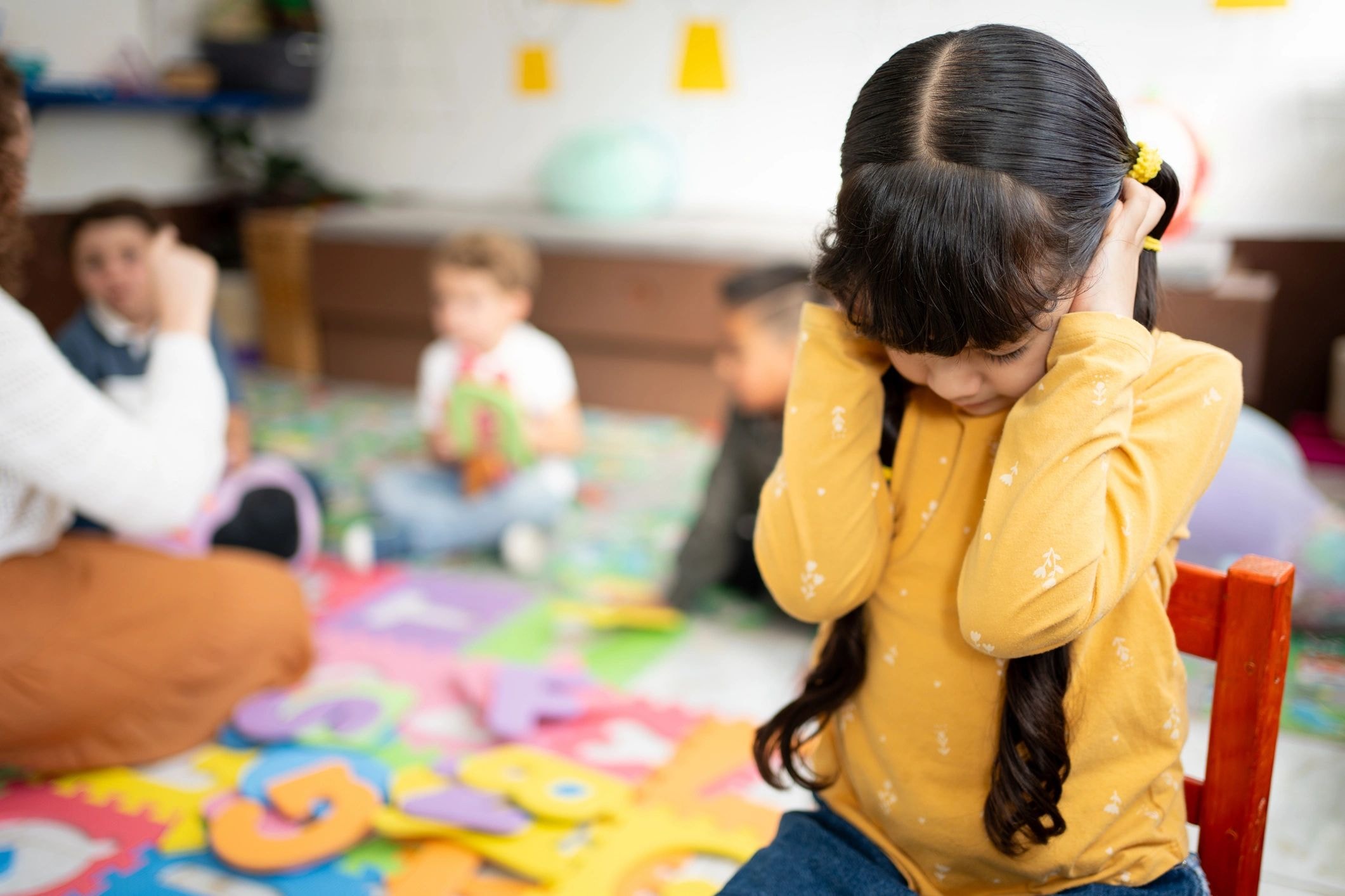 Early preschool outdoor play at Curie