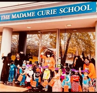 Halloween trick-or-treat event at Curie Herndon