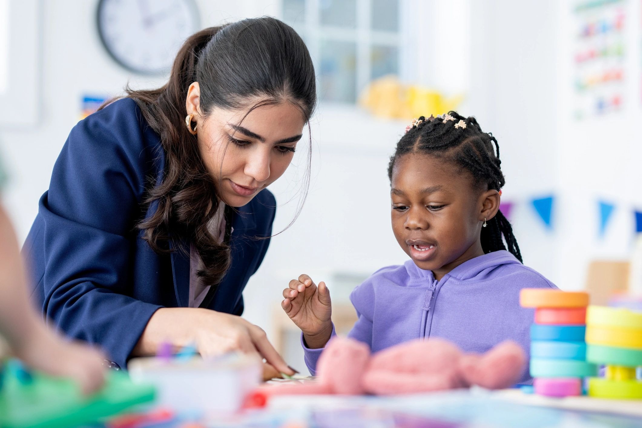 Curie Preschool classroom activity